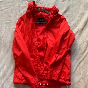 The North Face Red Rain Jacket